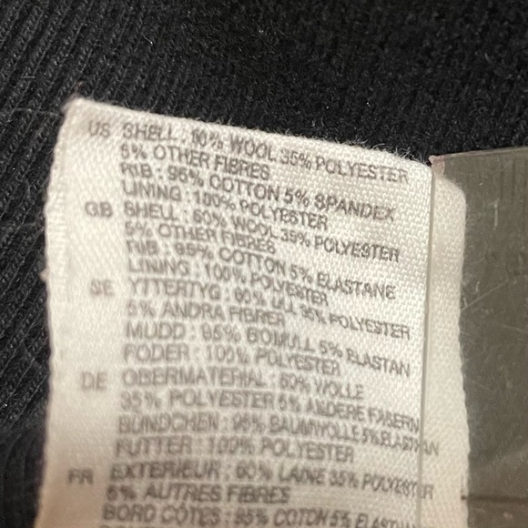 Y2k H&M mixed wool green plaid tube top dress W Size 10 - Picture 5 of 5